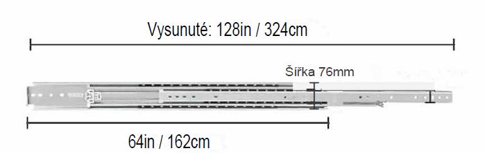 Výsuv 76mm